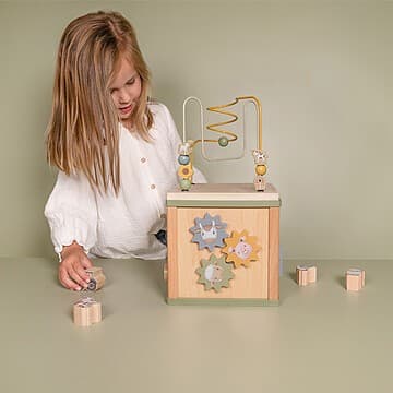 Little Dutch - Little Farm Cube d'activités en bois