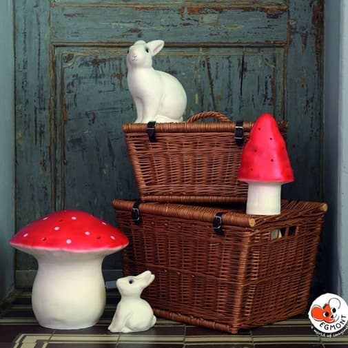 Egmont - Lampe grand champignon rouge