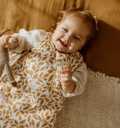 Les Petites Billes - GIGOTEUSE 4 SAISONS REVERSIBLE CAMEL OURSON 6-18 MOIS