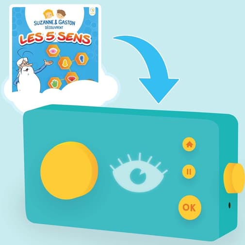 Lunii - 10 histoires interactives les 5 sens (3 ans et +)