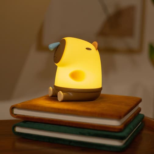 mary's - Veilleuse rechargeable Capybara Snotty