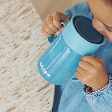 Béaba - Tasse d'Apprentissage 360° Blue - 340 ml