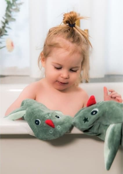 lilliputiens - Gants de toilette enfant joe