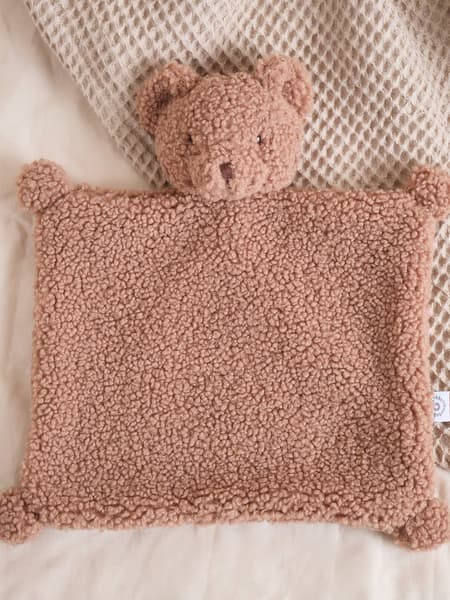 Bieco - Doudou Bébé Ourson Mika Nounours En Bouclé Ourson Mika
