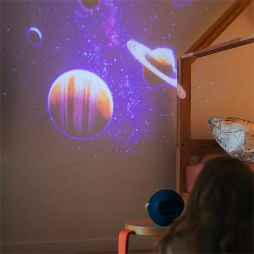 Kidywolf - Projecteur ciel galaxie Kidystar – Veilleuse enfant apaisante & immersive - Idée cadeau chambre d'enfant - Kidywolf