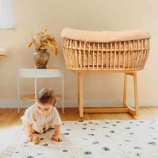 Geuther - Berceau à bascule Rocker Beige