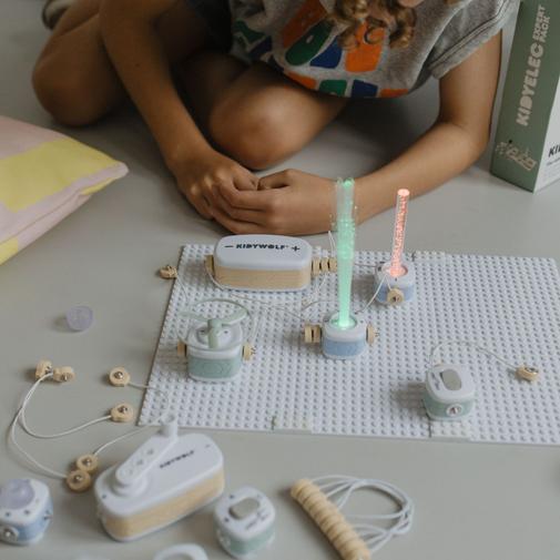 Kidywolf - Kit d’électricité pour enfant KIDYELEC Expert (dès 8 ans)