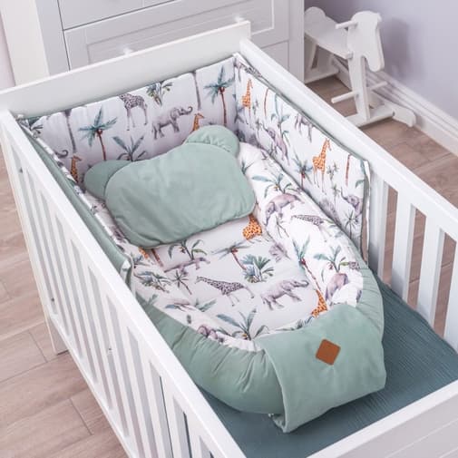 Sevira Kids - Cocon nid bébé matelassé réducteur de lit