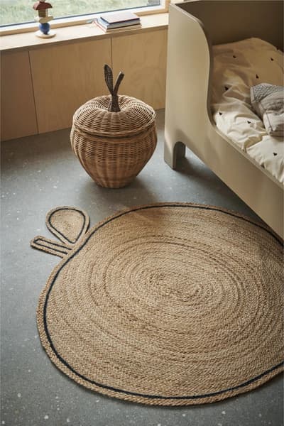 Ferm Living Kids - Ferm Living Kids - Tapis Pomme en jute