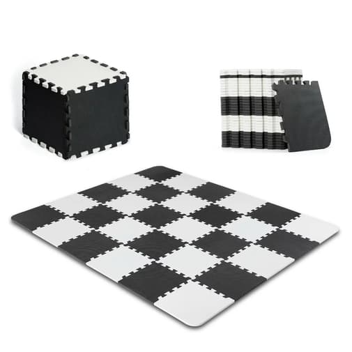 Kinderkraft - Tapis d'Éveil LUNO noir