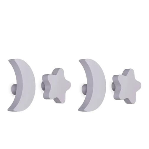 Nofred - Nofred - Patères Stars & Moons - Lot de 4