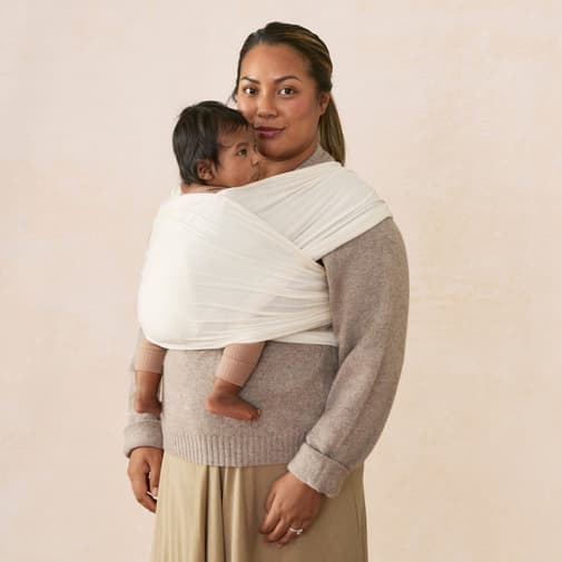 Ergobaby - Echarpe de portage Aura Knit Cream