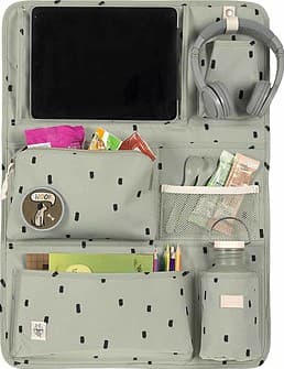Lassig - Organisateur de voiture LÄSSIG happy prints olive