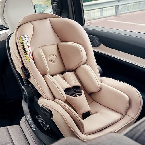 Bugaboo - Siège Auto Otter by Nuna i-Size Groupe 0+ - Desert Taupe Melange
