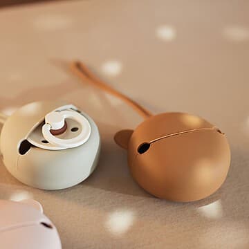 Jollein - Boîte de Rangement Tétines - Caramel