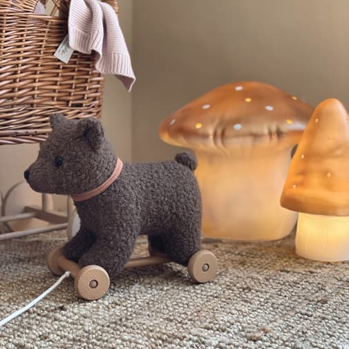 Egmont Toys - Lampe veilleuse champignon Chocolat