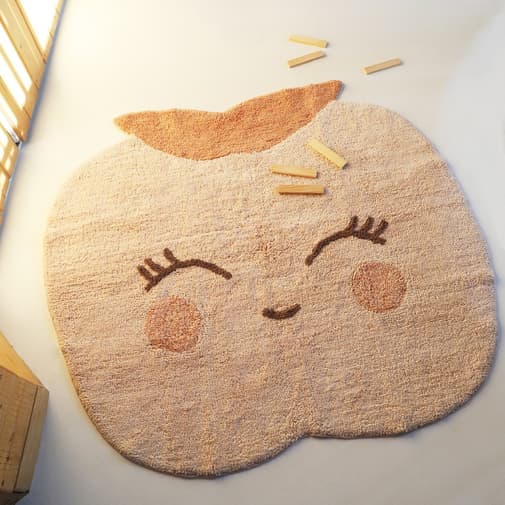 Nattiot - Tapis lavable Candy Apple (95 x 105 cm)