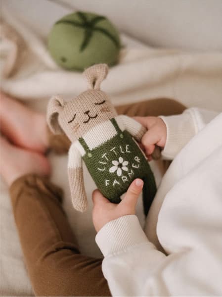 Main Sauvage - Main Sauvage - Doudou Lapin fermier