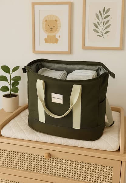 Petit Beguin - Sac À Dos À Langer Biscarosse Vert