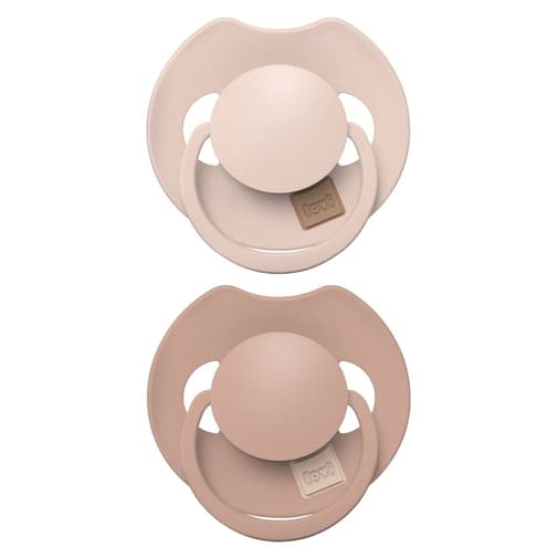 Difrax - Lot De 2 Sucettes Dynamique Difrax Lovi Prime Beige