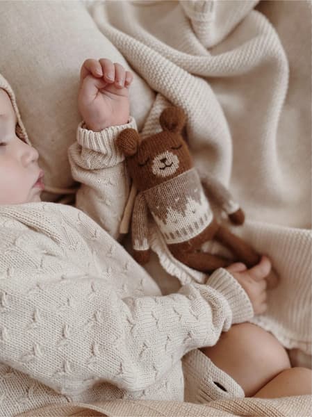 Main Sauvage - Main Sauvage - Doudou Ourson Pull