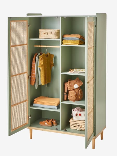 Vertbaudet - Armoire cannage POÉSIE vert