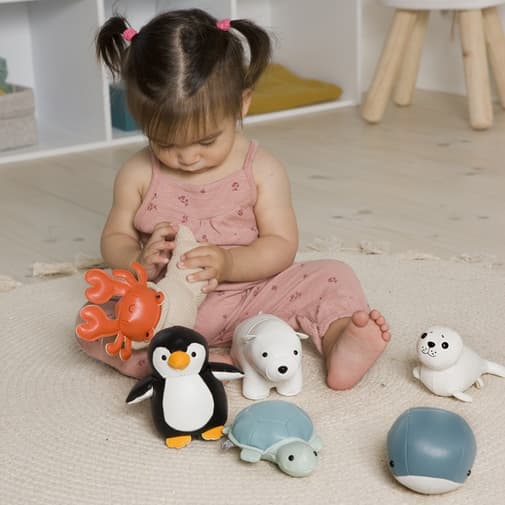 Little Big Friends - Hochet Elliot le petit phoque Tiny Friends