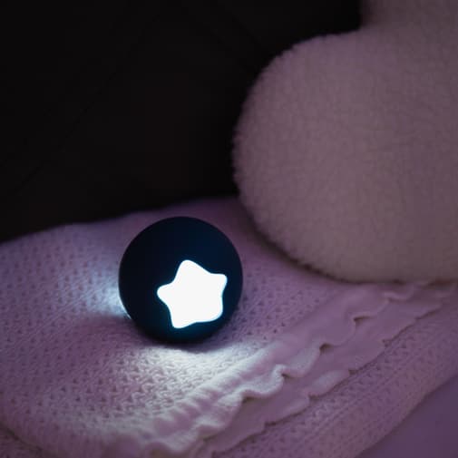 Pabobo - Petite veilleuse nomade Little Moon Beige