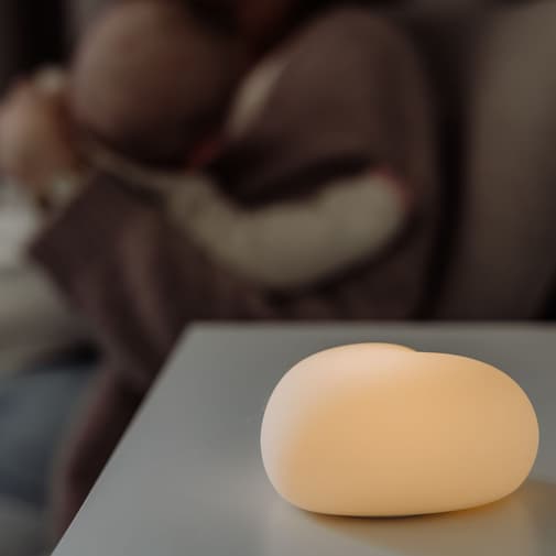 FLOW - Veilleuse d’allaitement Ruby gris clair