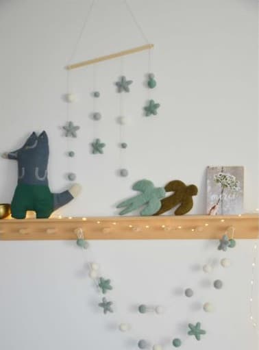 Calm - Calm - Mobile mural Etoiles