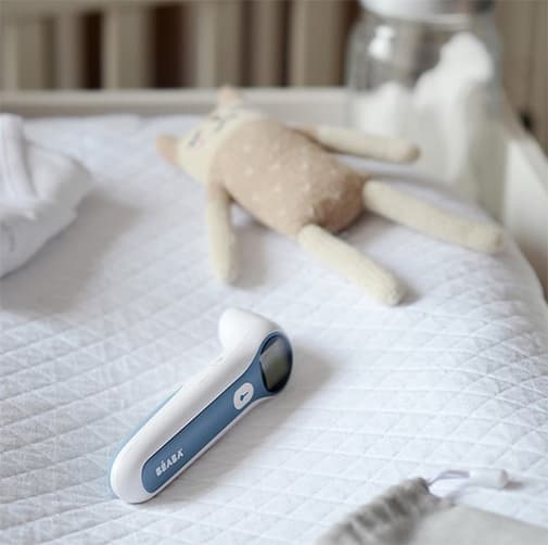 Béaba - BEABA Thermomètre Infrarouge Auriculaire et Frontal
