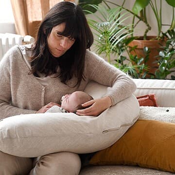 Béaba - Coussin d'Allaitement Big Flopsy Lin - Natural