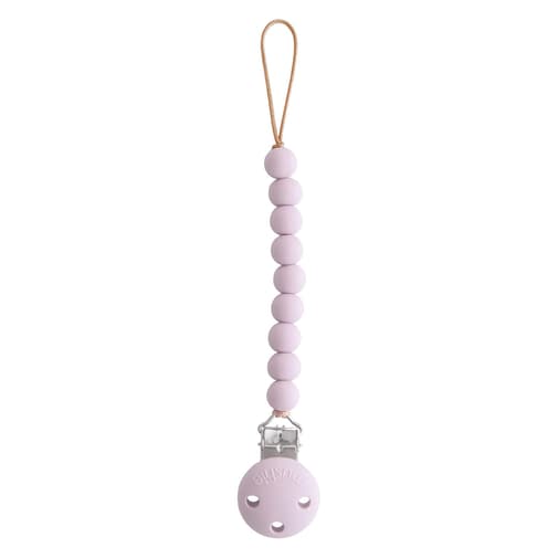 Mushie - Attache sucette Hera Soft Lilac