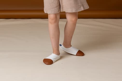 Les Pas Petits - Les Petits Velours Ivoire 18-20