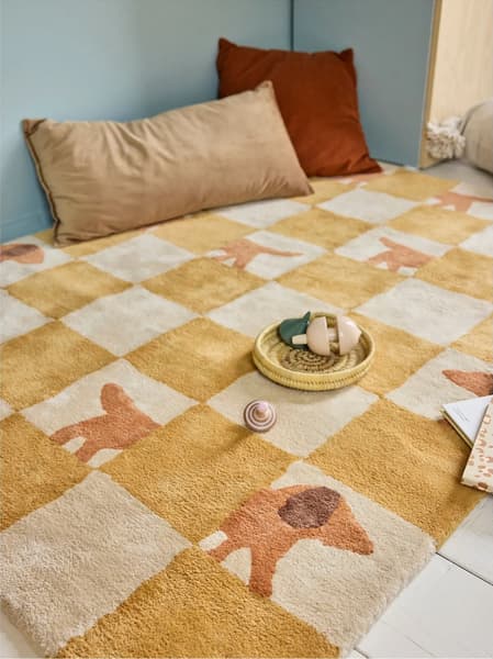 Bleuu-studio - Bleuu-studio - Tapis Walter Damier