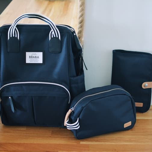 Béaba - Sac à dos à  langer Wellington bleu marine