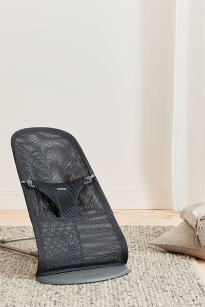 BabyBjörn - Transat Bliss - Anthracite / Mesh / Gris foncé