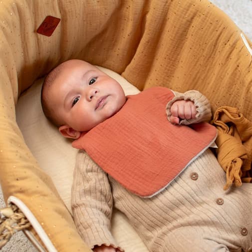 Sevira Kids - Bavoir en gaze de coton