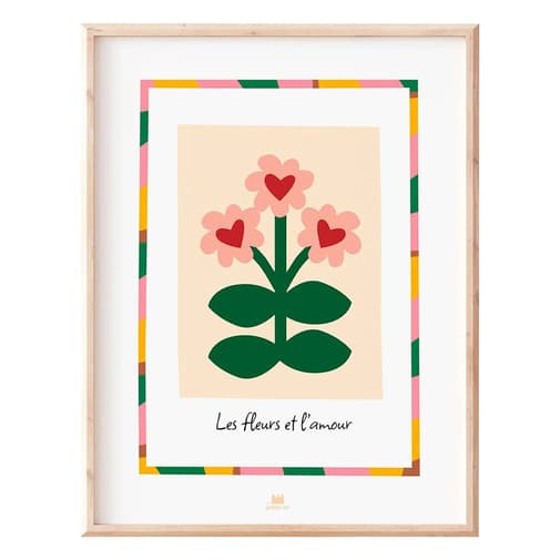 Ma petite vie - Ma petite vie - Affiche les Fleurs et l'Amour