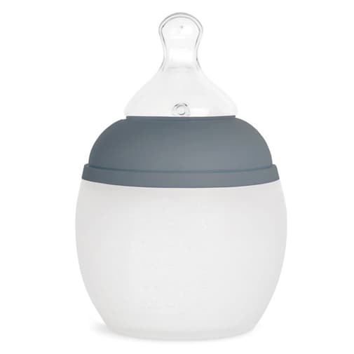 Elhée - Biberon BibRond Blue Grey - 150 ml