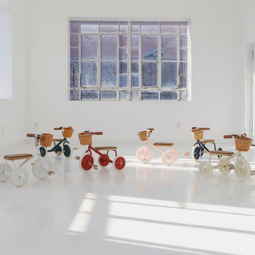 Banwood - Tricycle évolutif Trike bleu marine