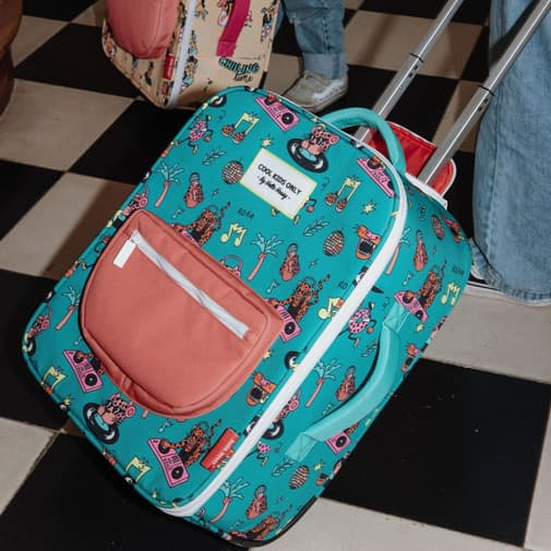 Hello Hossy - Valise cabine enfant Disco Roar