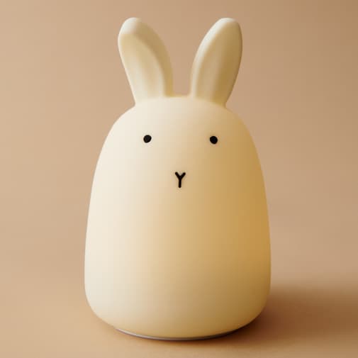 Liewood - Veilleuse Winston Rabbit Crème de la crème (13 cm)