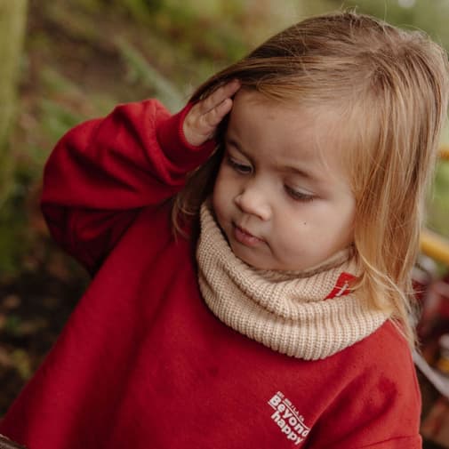 Hello Hossy - Tour de cou Snood Cocoon Creamy (1-5 ans)