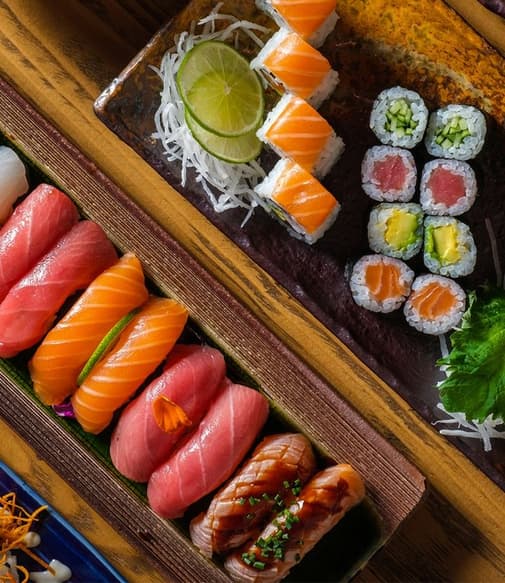 cagnotte minipouce - Un plateau de 🍣