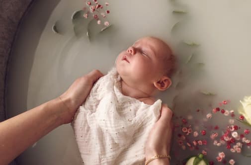 cagnotte minipouce - Bain enveloppé douceur