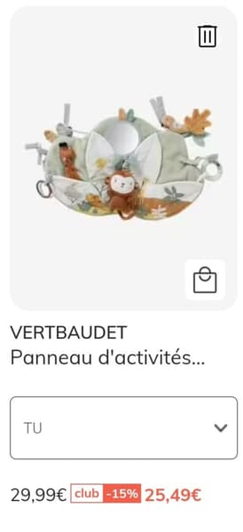 cagnotte minipouce - Panneau d activités