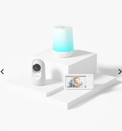cagnotte minipouce - Caméra + veilleuse bruit blanc momcozy