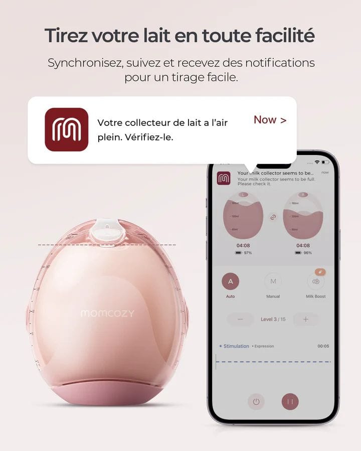 Tire-lait ultra-fin Momcozy Air 1 (Momcozy) - Image 6