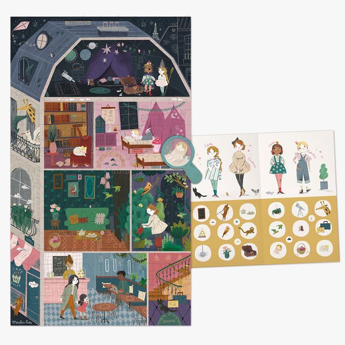 Puzzle L'hôtel particulier 200 pcs (Moulin Roty) - Image 1
